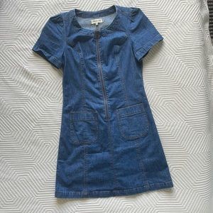 Madewell denim mini dress